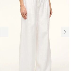STAUD Sasha Pant in White